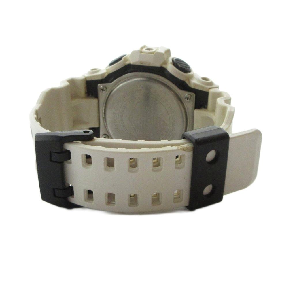 CASIO Quartz Watch with Logo and White MQ Watch G-Shock GA-700 Analog-Digital Calendar, / Men's