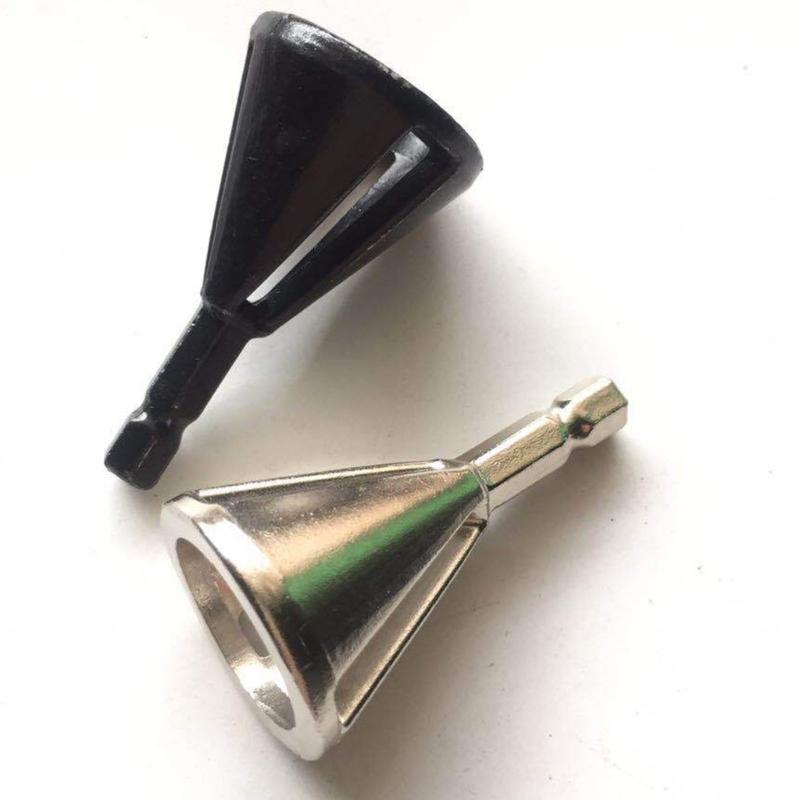 High Speed Steel Hexadecimal Shank Deburring External Chamfer Tool Achieve Clean and Polished Results for DIY Project