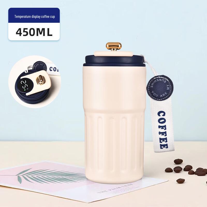 OLOEY Smart Temperature Stainless Steel Vacuum Insulated Coffee Mug