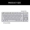 K835 Keyboards Cover for K835 K855 TKL G412 TKL for Mechanical Protective Protectors Skin Case Clear