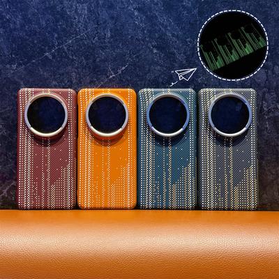 Night Glow Carbon Fiber Texture Magnetic Case For Huawei Mate 60 70 Pro+ Plus Premium Cover For Magsafe Lightweight Ultra Thin