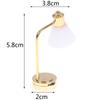 Domek dla lalek Hot1:12 Miniaturowa Lampa Stołowa Lampa LED Lampa Biurkowa Lampa Sufitowa Lampa Podłogowa Reflektor Sceniczny Sypialnia Pokój do Nauki Wystrój Domu