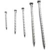 304/201 Stainless Steel Rust-Proof Twist Threaded Roofing Nails for Wood & Keel Boards, 12345 Inch