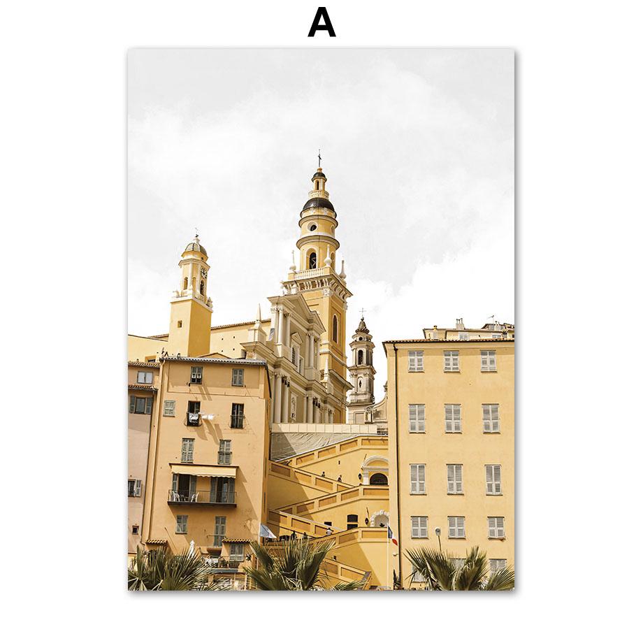 Zitrone Daisy Tür Bus Berg Stadt Zitate Wand Kunst Leinwand Malerei Nordic Poster Und Drucke Wand Bilder Für Wohnzimmer decor