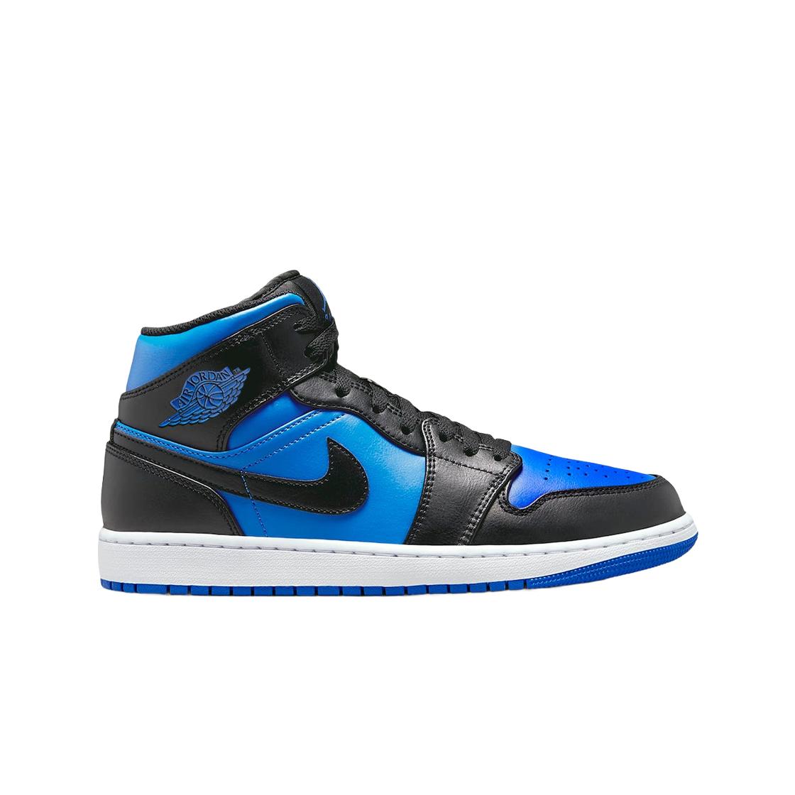 

Мужские кроссовки Jordan 1 Mid Black Royal Blue DQ8426-042