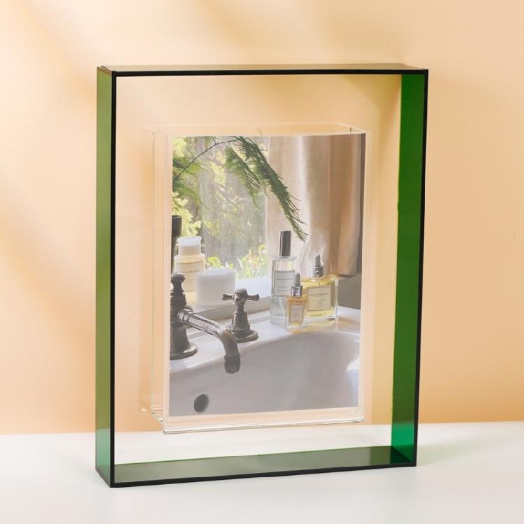1PC Acrylic Picture Frame Photo Holder Photo Poster Desktop Wall Hangings Display