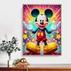 Full Round Diamond Painting Clever Mickey Art Rhinestone Picture Mosaic DIY 5D Cross Stitch Embroidery Home Decoration