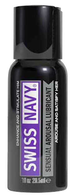 Sensual Arousal Lubricant 30ml - Swiss Navy - Water-based Lubricants