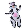 JOYBRO Inflatable Cow Costume for Adults Funny Animal Costume Perfect for School and Christmas One Size Fits Most Halloween, Cosplay, Festivals,