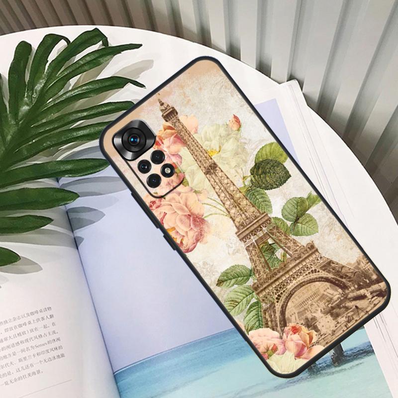 Paris Eiffel Tower Funda For Xiaomi Redmi Note 14 13 10 11 12 15 Pro Plus Case For Redmi 15 13C 12C 10C 14C 15C
