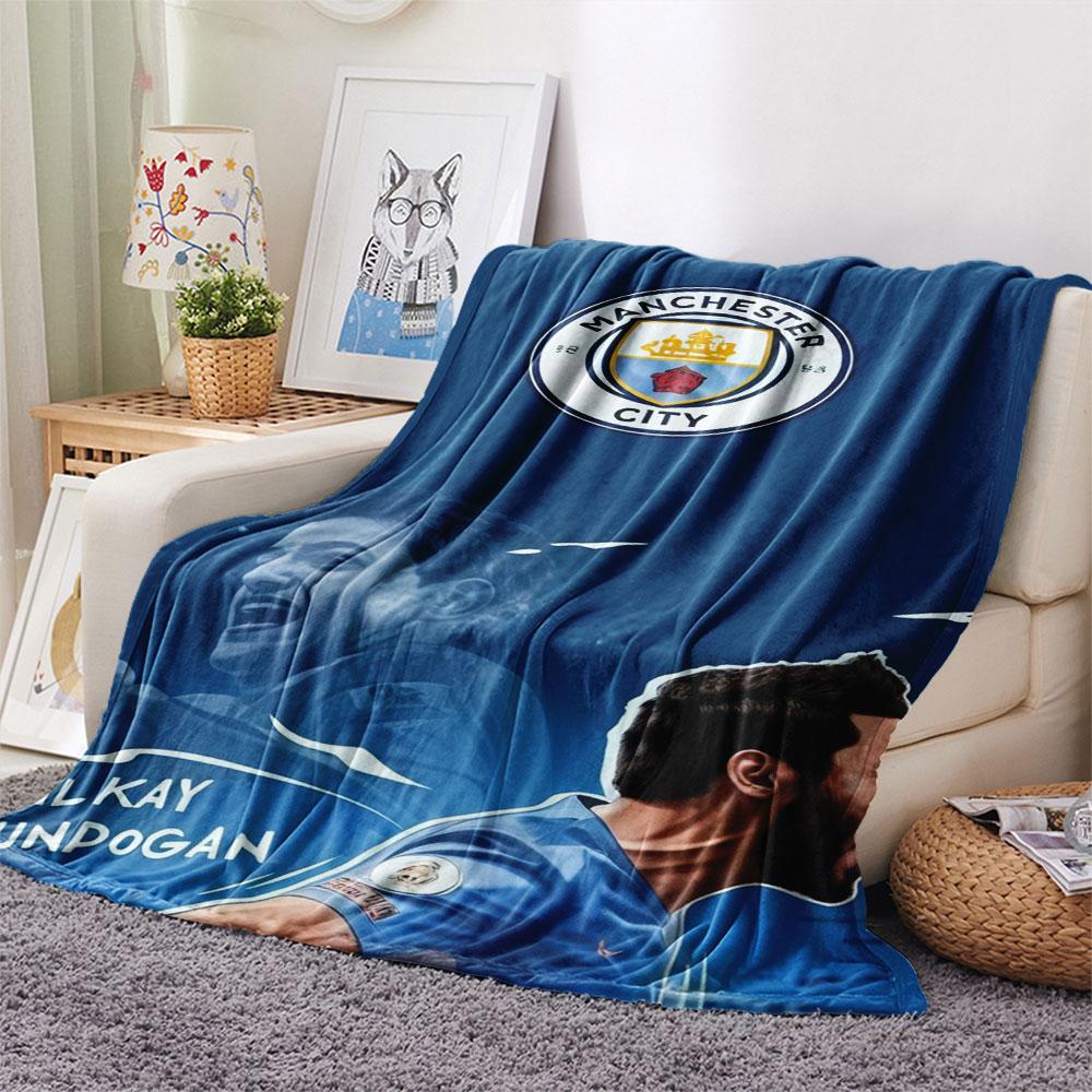 Royal MCFC Crown Blanket, High quality Comfortable for All Seasons, Home Decor, Warmth and Comfort