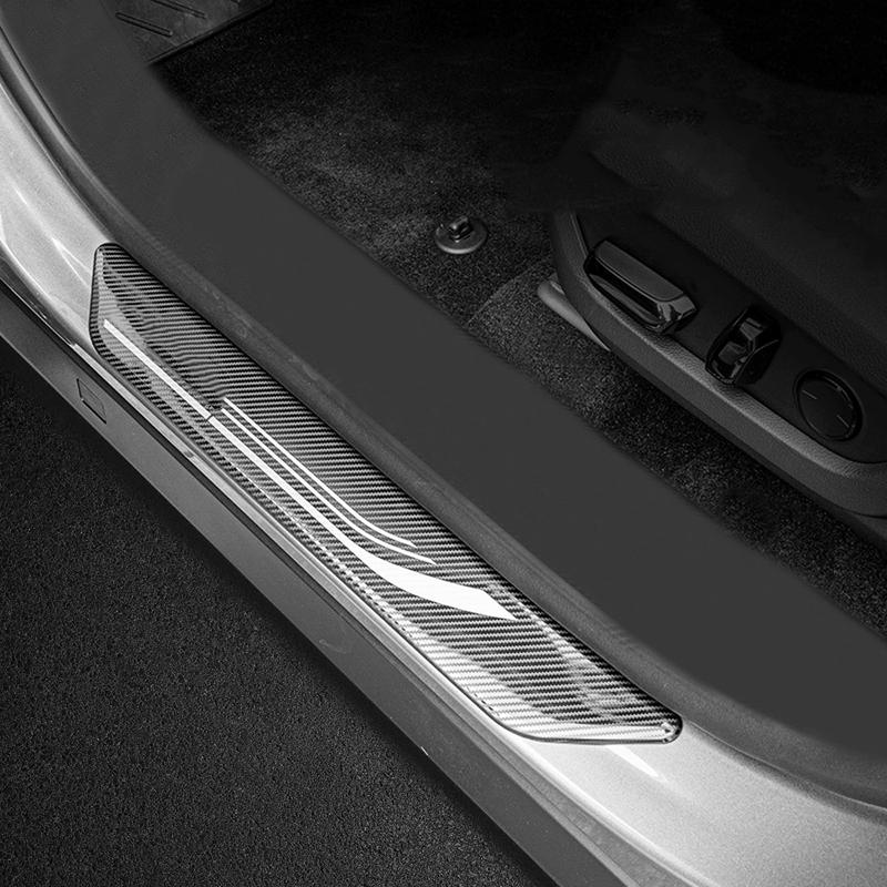 עבור לקסוס NX 2024 אביזרי קישוט סף דלתות רכב פלטת שפשוף הגנת פדלים עיצוב מדבקות חיצוניות