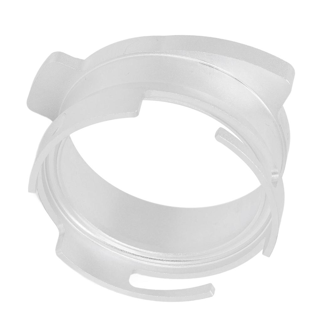 54mm Dosing Funnel Rotable Coffee Dosing Ring Replacement Silver Funnel Accessories For Home Coffee Shop Office