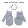 Winter Baby Boys Girls Anti-lost Thick Warm Kids Gloves Sports Gloves Knitted Mittens