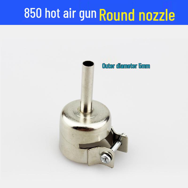 Universal Hot Air Gun Nozzles 850 852 858: Desoldering Station Square & Round Steel Mesh Nozzles