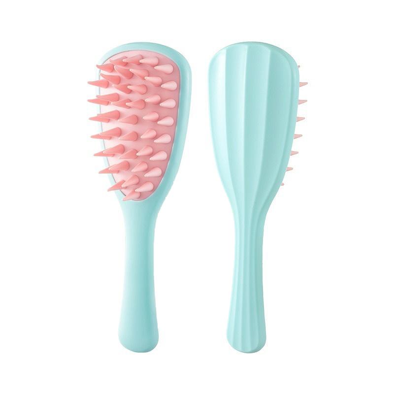 Long Handle Shampoo Brush Silicone Scalp Massage Comb Hair Washing Brush Head Massager Bath Brush Body Scrubber Hair Accessories