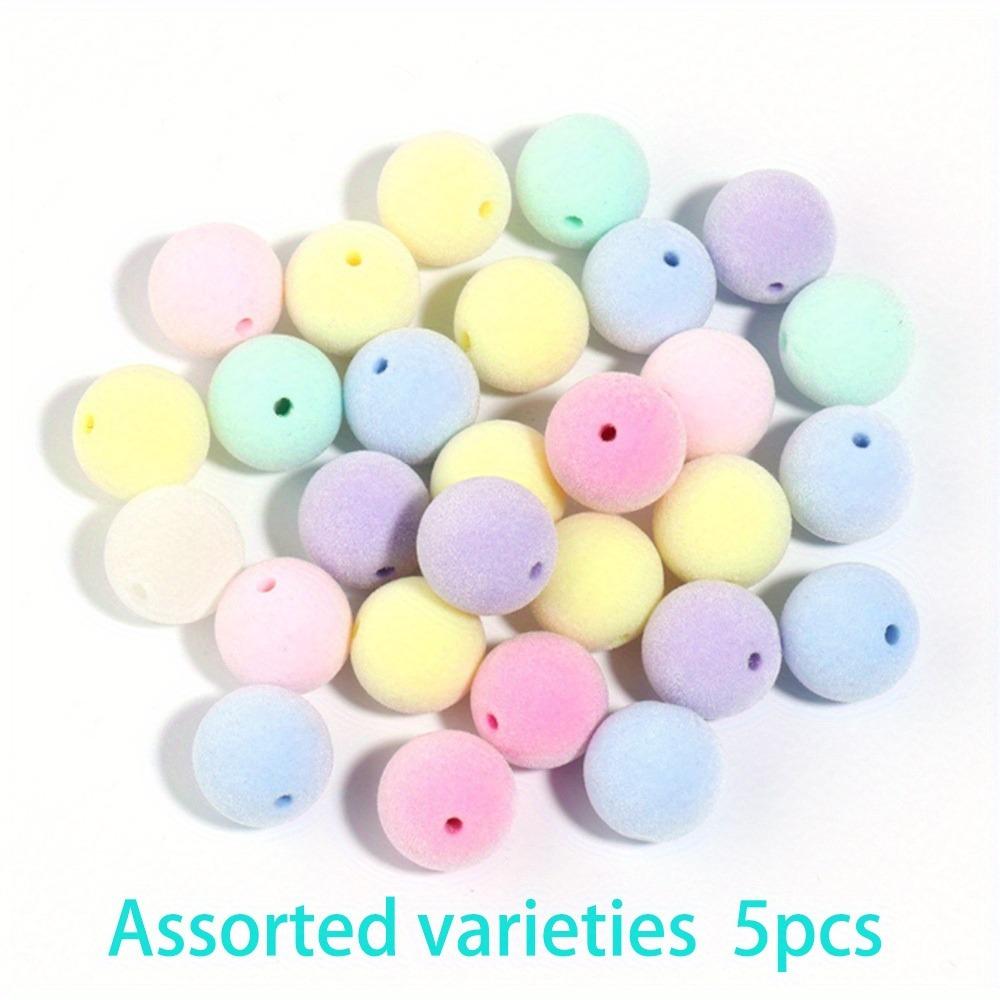 

5/10/20 шт. многоцветные акриловые декоративные бусины, разделительные бусины, бусины для рукоделия можно использовать для изготовления браслетов, ожерелий, цепочек дружбы своими руками 5pcs