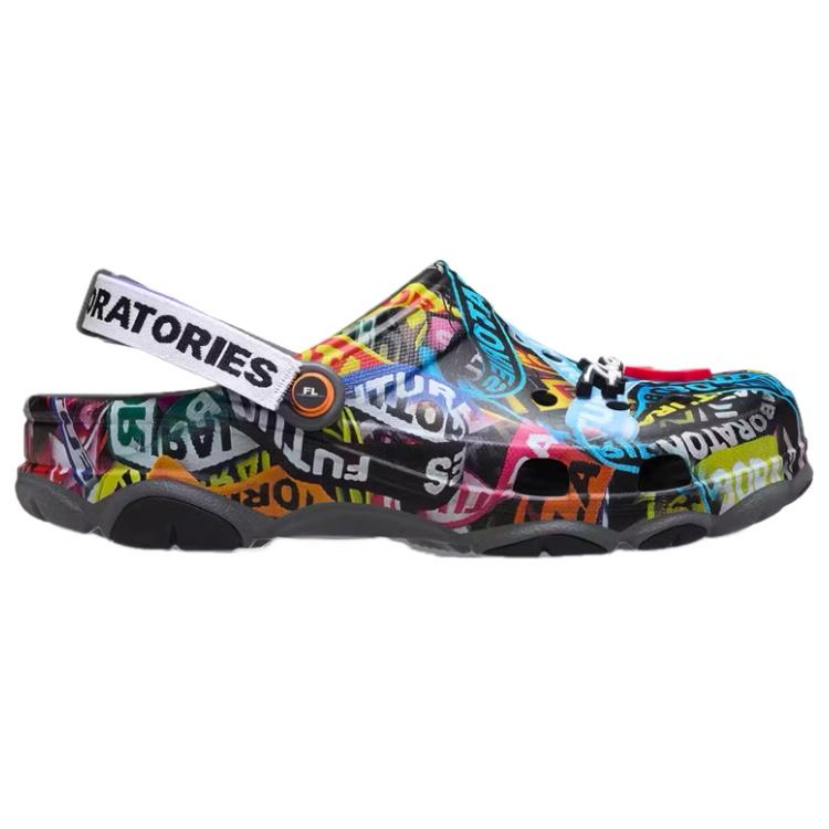 Futura Laboratories x Crocs All-Terrain Clog Lanyard Unisex Sneaker Mehrfarbig Multi 209632-0DA