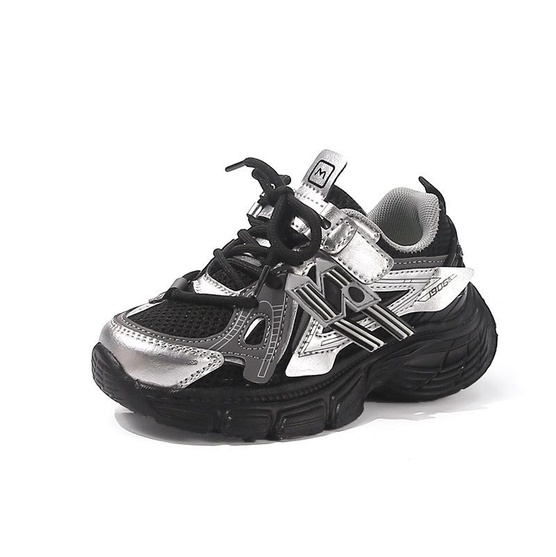 

Popular children s mesh sneakers 2025 spring and autumn boys soft-soled casual shoes fashionable girls single shoes 26-31 yards, 6 pairs in one hand