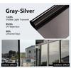 Window Privacy Film Anti Look Vinyl Glass Screen Foil Anti Heat Tint Mirror Stickers Rolls Non Adhesive UV Protection House Tool