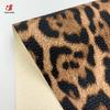 Tissu pour couture Feuille Léopard Similicuir PU Cuir Artificiel Bricolage Broche Nœud Boucle d'Oreille Handmade Fabrication Poupée Matériau DIY