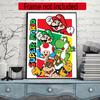 Mario 5D Diy Diamond Painting Round Diamond Mosaic Suitable For Beginners Diamond Painting Rhinestones Gift Frameless
