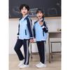 Spring/Autumn Academic Uniform Set: Long Sleeve Sportswear for Primary, Middle, and High School Students