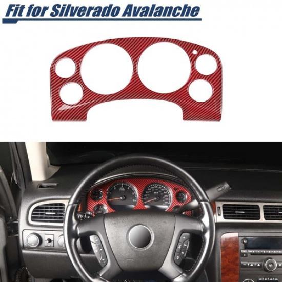 Dash Trument Cluster Frame Cover Trim Bezel For Chevy Silverado Tahoe 2007-13