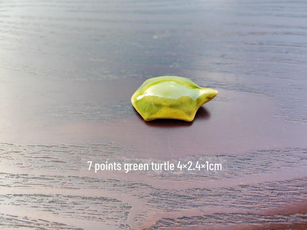 

Керамическая фигурка «Золотая морская черепаха»: Украшение аквариума в стиле бонсай по фен-шуй 7 points turtle зелёный