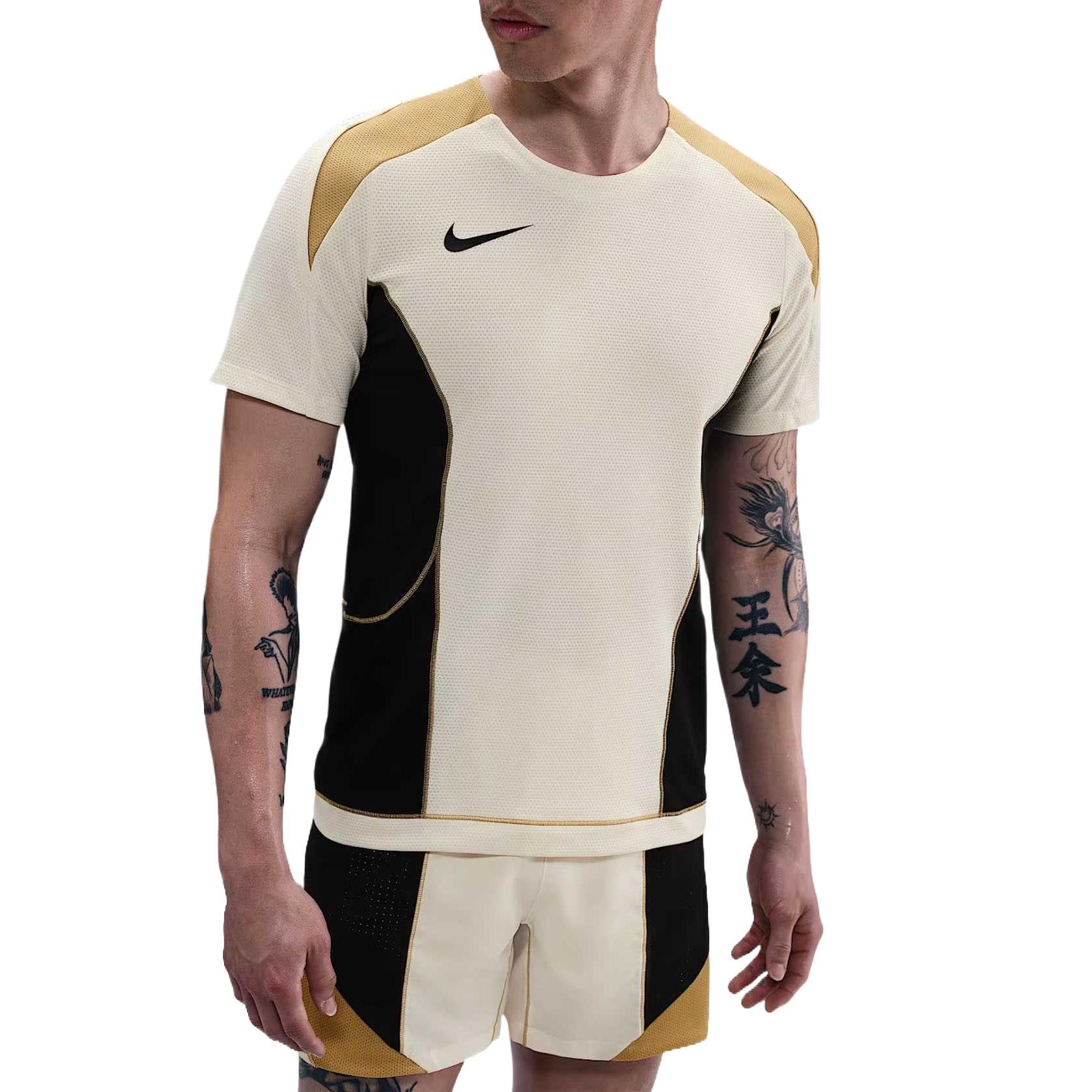 Nike Dri FIT Strike Soccer Jersey Men s Ecru HJ4198-110 L