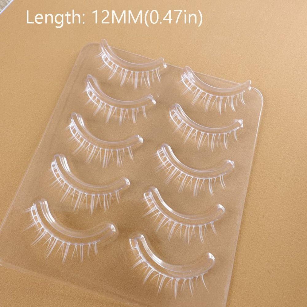 Thick White False Eyelashes Eyelashes Extension Eye Makeup Tools New White Lashes for Cosplay