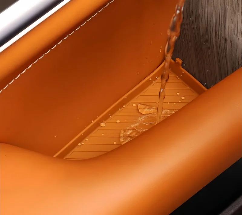 Auto Car Door Handle Storage Box Fit for GWM Tank 500 Hi4-t Hi4-z Modified Car Door Silicone Protective Pad Car Upgrade Parts