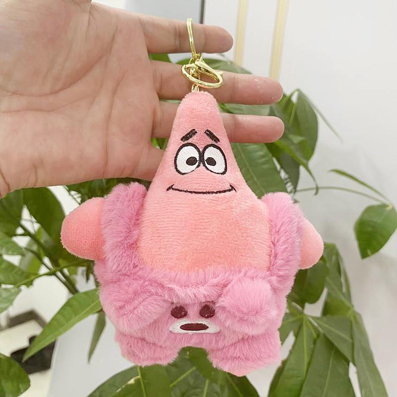 Cozy Starfish Plush Panda Keychain Doll Soft Toy In Multiple Colors For Girls And Kids Young