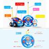 Doraemon RC Car for Kids, USB Charging Version, Electric Toy Car with Gorgeous LED Flashing Lights, Plays Doraemon Theme Song, Kids Remote Control Car