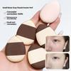 5/10Pcs Mini Finger Puff Foundation Small Teardrop Air Cushion Powder Sponge Face Concealer Bb Cream Cosmetic Applicator Makeup