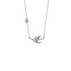 Collier Hirondelle Zircon, Luxe Léger, Haute Qualité, Design Petit Groupe, Chaîne Collier Animal, Nouveau Style Féminin