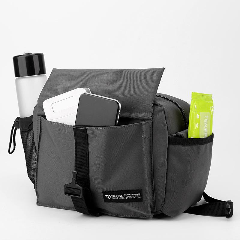 Hohe Qualität Nylon Männer Umhängetaschen 2022 Neue Mode Multifunktions Schulter Tasche Große Kapazität Lässig Reise Taille Packs Männlichen