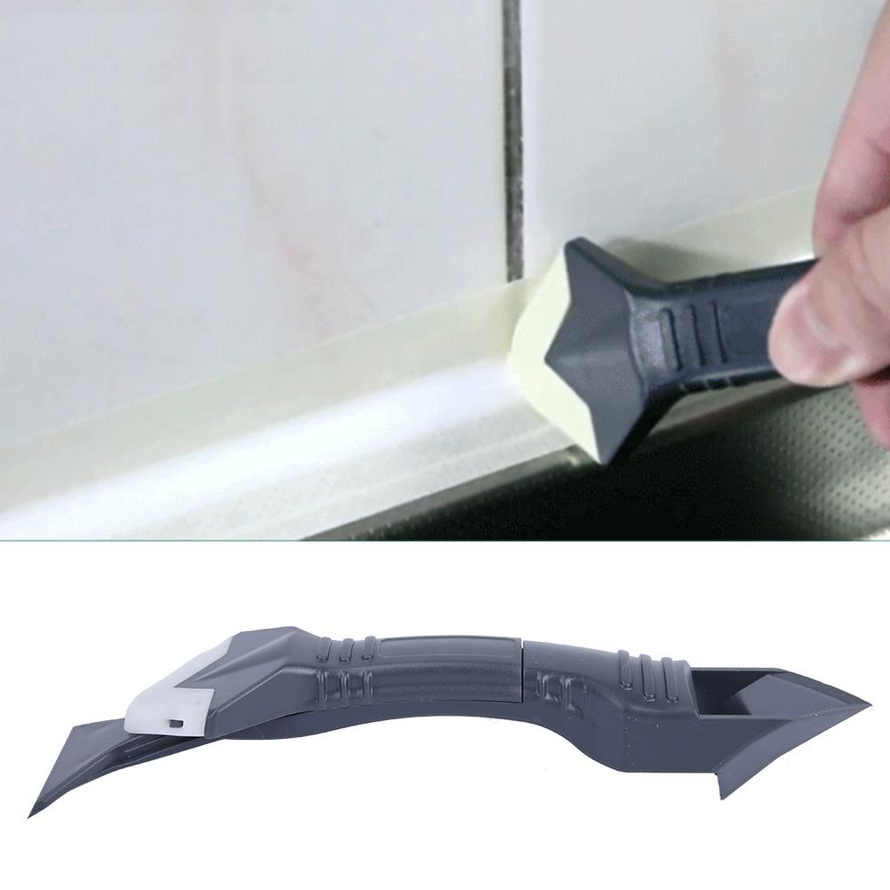 10KS Sada spárovacích nástrojů Odstraňovač silikonového tmelu Špachtle Skleněný cement Spárovací škrabka