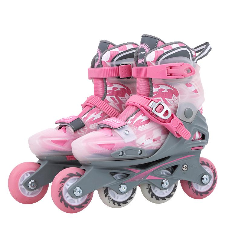 Jingdong Built Kids' 6-Size Adjustable Inline & Quad Skates