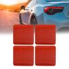uxcell Car Sticker Safety Warning Tape Reflector Decal 5x5cm Red