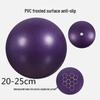 Anti-Burst Thickened 25cm Pilates & Yoga Ball for Pregnancy, Postpartum Recovery, and Children's Balance