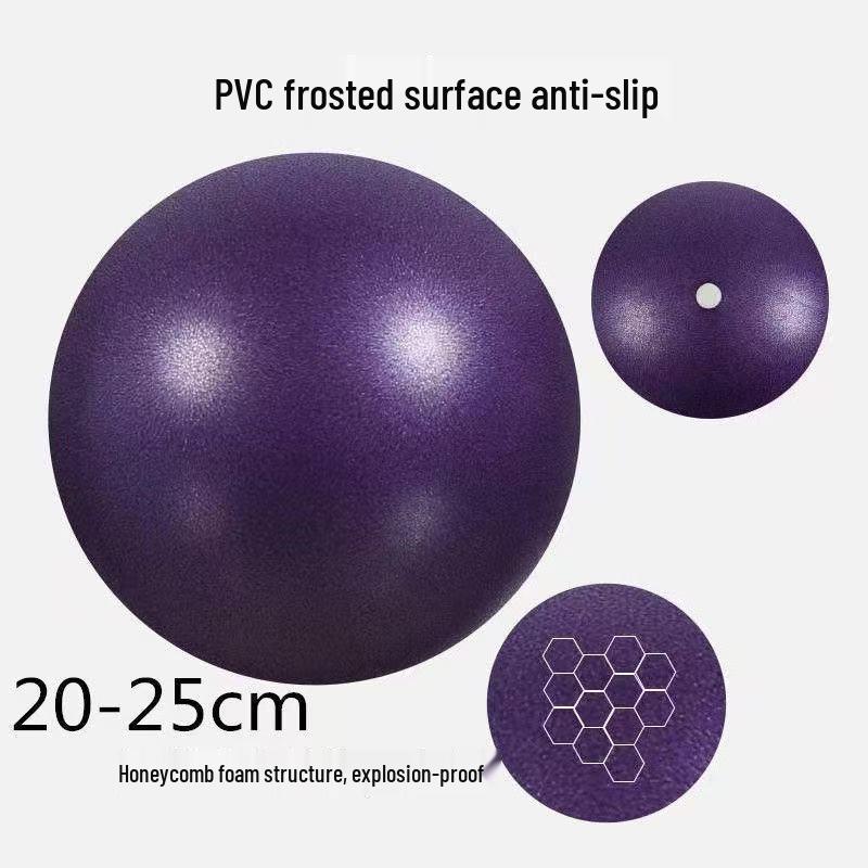 Anti-Burst Thickened 25cm Pilates & Yoga Ball for Pregnancy, Postpartum Recovery, and Children's Balance