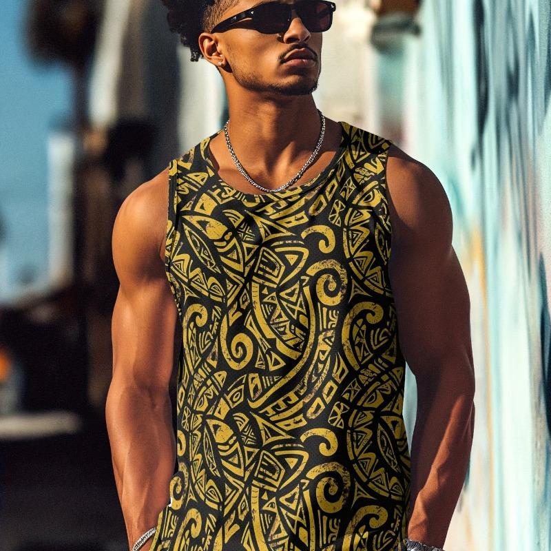 Canotta da uomo Maglietta intima da uomo Senza maniche Abbigliamento Fitness Palestra Mimetica Canotta Asciugatura rapida Bodybuilding Canotta Muscolare Elastica