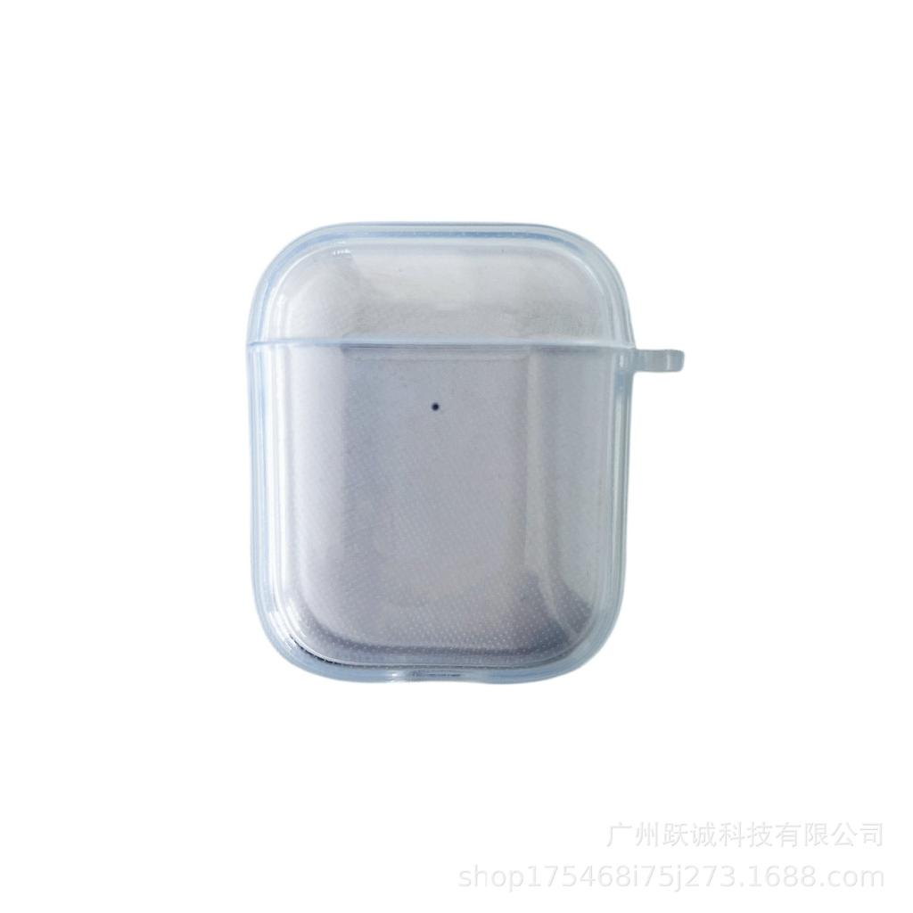 Applicable to Apple rhombus earphone case airpodspro1 earphone case 1st generation transparent bluetooth earphone case material