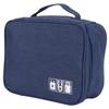 Multifunction Storage Bag Electronic Accessories Cable Cord USB Drive Organizer Storage HolderNavy