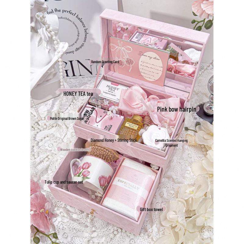 Luxury Bridesmaid Gift Box: High-End, Practical Souvenir for Best Friends, Women, and Nurses' Day.