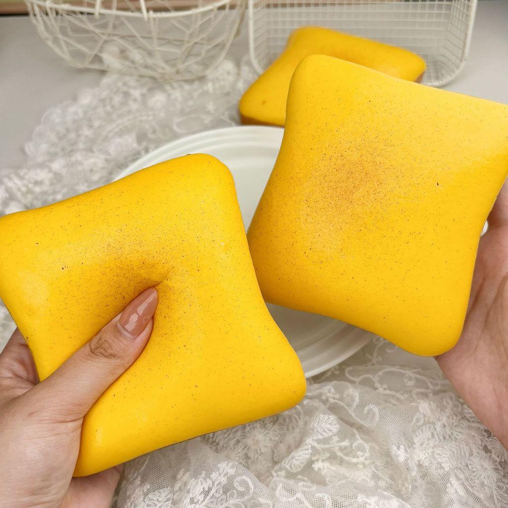 Pu Toast Stress Relief Toy For Kids And Teens With Sensory And Grasp Features
