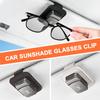AAOM1 Sticker Car Glasses Clip Stable Universal Car Sun Visor Holoder For Porsche Panamera Cayenne Taycan Macan Carrera-GT 928 944