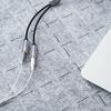 Headphone Splitter 2 in 1 High Fidelity Lossless Nylon-Braided Dual 3.5mm Male Microphone Audio to 3.5mm Female Adapter Cable Computer Accessories