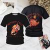 T-shirt Imprimé 3D Groupe Rock Motley Crue Hommes Femmes Mode Hip Hop Décontracté Manches Courtes Hauts T-shirts Vêtements Hommes T-shirt Enfant